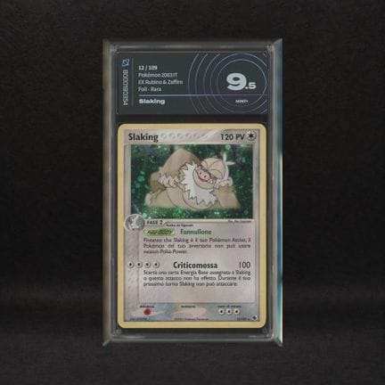 Slaking #12 Holo (Swirl), EX Ruby and Sapphire [IT