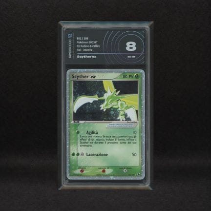 Scyther ex #102 Holo, EX Ruby and Sapphire [ITA] 2