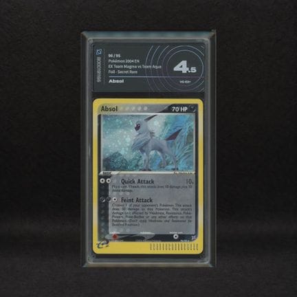 Absol #96 Holo (Swirl) – Secret, EX Team Magma vs.