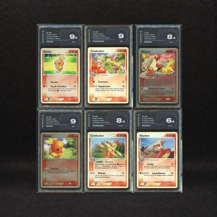 Lotto Starter Hoenn Reverse Holo: Torchic #73-74, 