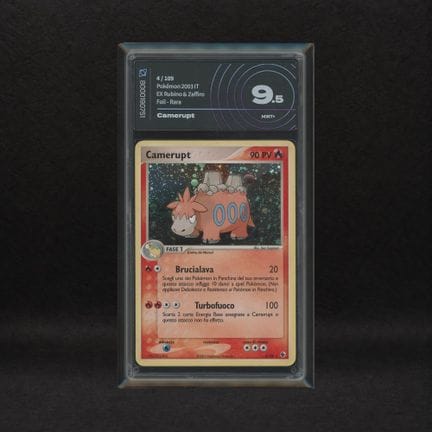 Camerupt #4 Holo, EX Ruby and Sapphire [ITA] 2003 
