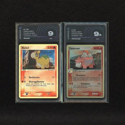 Hoenn Fire/Ground Reverse Holo Set: Numel #61, Cam