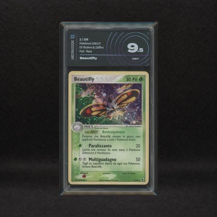Beautifly #2 Holo, EX Ruby and Sapphire [ITA] 2003