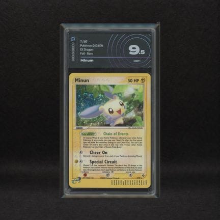 Minun #7 Holo, EX Dragon [ENG] 2003   
Vibrant Min