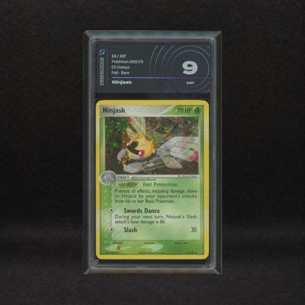 Ninjask #13 全息（漩涡），EX Deoxys [ENG] 2005   
这张来自200