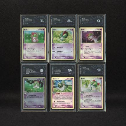 Hoenn Reverse Holo Psychic-Type Set: Ralts #66-67-