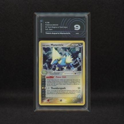 Team Aquas Manectric Nr. 4 Holo (Swirl), EX Team M