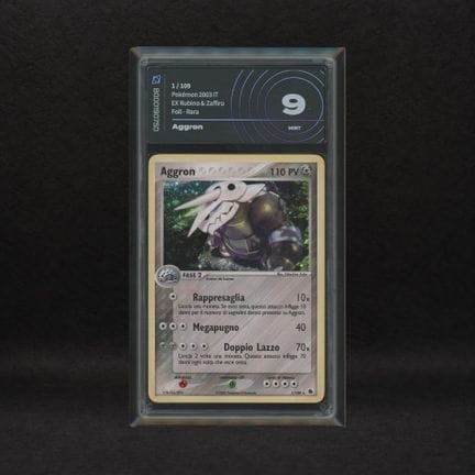 Aggron #1 Holo (Swirl), EX Ruby and Sapphire [ITA]