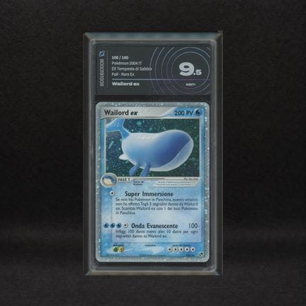Wailord ex #100 Holo, EX Sandstorm [ITA] 2004   
A