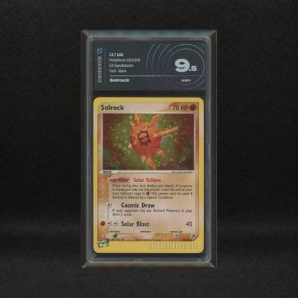 Solrock #13 Holo (Swirl), EX Sandstorm [ENG] 2003 