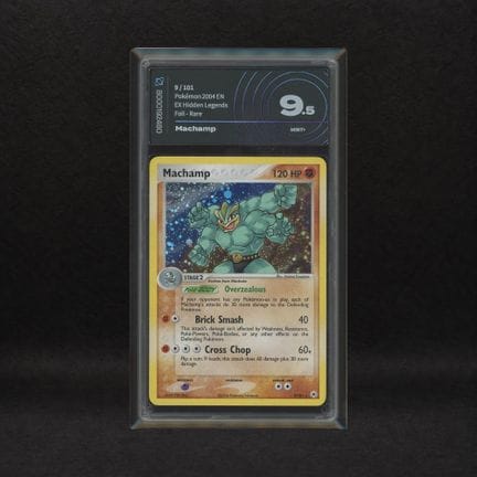 Machamp #9 Holo, EX Hidden Legends [ENG] 2004   
I