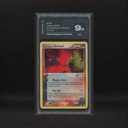 Team Magmas Torkoal Nr. 12 Holo, EX Team Magma vs.