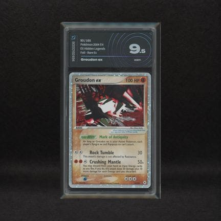 Groudon ex #93 Holo, EX Hidden Legends [ENG] 2004 