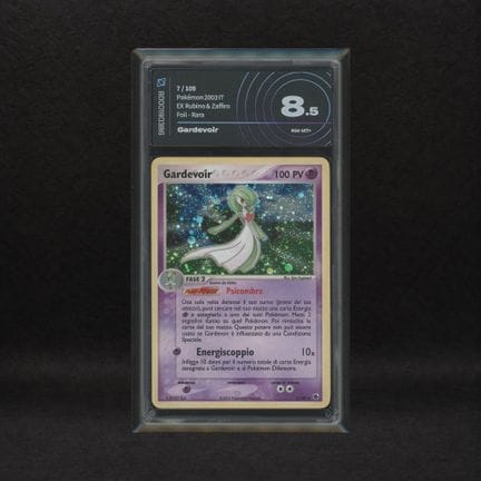 Gardevoir #7 Holo (Swirl), EX Ruby and Sapphire [I