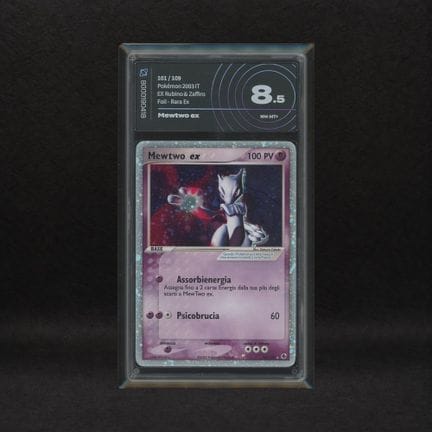 Mewtwo EX #101 Holo (Swirl), Ruby &amp; Sapphire E