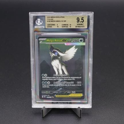 Mega Absol ex #180 MEG，SIR 全息卡，超进化 [ITA] 2025   
插