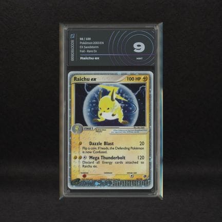 Raichu ex #98 Holo (Swirl), EX Sandstorm [ENG] 200