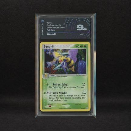 Beedrill #1 Holo (Swirl), EX FireRed &amp; LeafGre