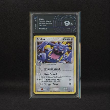 Exploud #6 Holo, EX Hidden Legends [ENG] 2004   
M