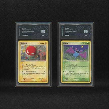 Kanto Common Lot: Voltorb #80, Zubat #82, EX Team 