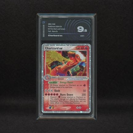 Charizard EX #105 Holo (Swirl), EX FireRed &amp; L