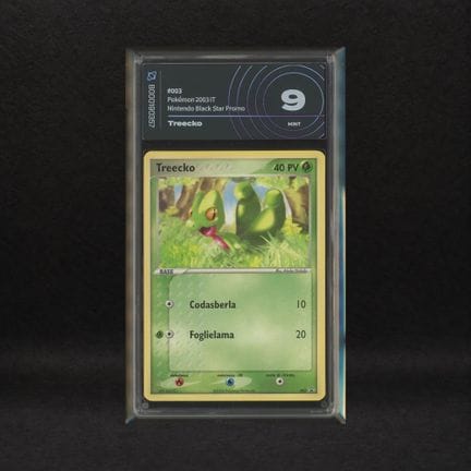 Treecko #3, Nintendo Black Star Promos [ITA] 2003 