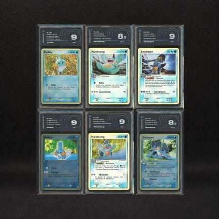 Lotto Starter Hoenn Reverse Holo: Mudkip #59-60, M