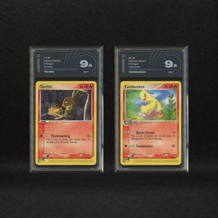 Fire Starter Hoenn-Set: Torchic #77, Combusken #25