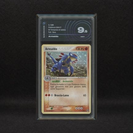 Armaldo #1 Holo, EX Sandstorm [ITA] 2004   
A stun