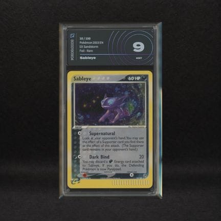 Sableye #10 Holo (Swirl), EX Sandstorm [ENG] 2003 
