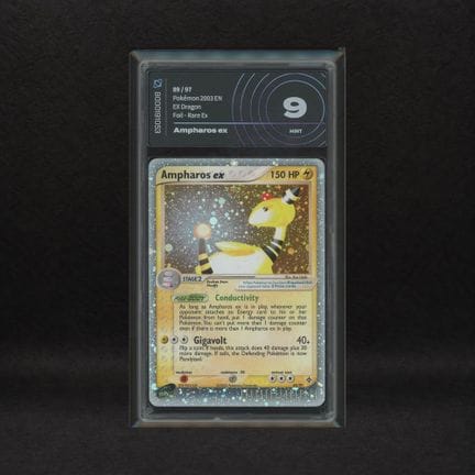 Ampharos ex #89 Holo (Swirl), EX Dragon [ENG] 2003