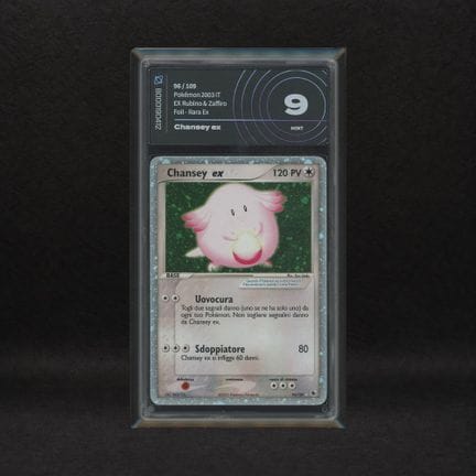 Chansey ex #96 Holo, EX Ruby and Sapphire [ITA] 20