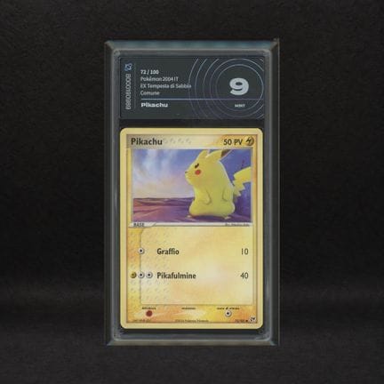 Pikachu #72, EX Sandstorm [ITA] 2004   
An iconic 