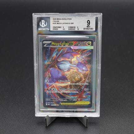Mega Latias ex #181 MEG，SIR 全息卡，Mega进化 [ITA] 2025 