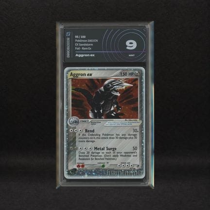 Aggron ex #95 Holo, EX Sandstorm [ENG] 2003   
Kra