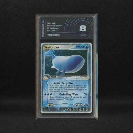 Wailord ex #100 Holo, EX Sandstorm [ENG] 2003   
D