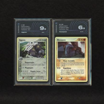 Hoenn Reverse Holo Steel/Rock Set: Aggron #1, Nose