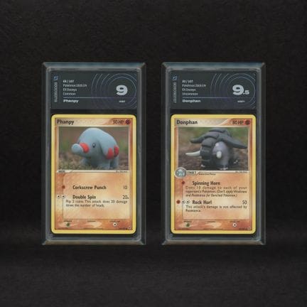 Phanpy #69 &amp; Donphan #30 进化套装，EX Deoxys [ENG] 
