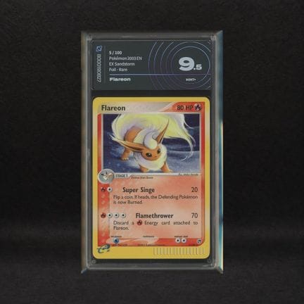 Flareon #5 Holo, EX Sandstorm [ENG] 2003   
Sehr b