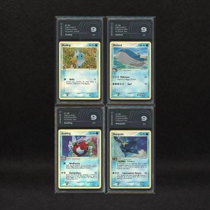 Kanto/Hoenn Reverse Holo Water Set: Wailord #14, S