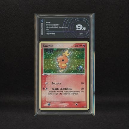 Torchic #6 Holo Poké Ball, Nintendo Black Star Pro
