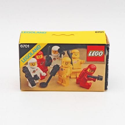 LEGO 6701 – Pack de figurines 1983   11,5 x 7,3 x 