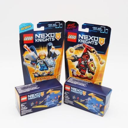 Pack de démarrage LEGO Nexo Knights, lot 2016   
L