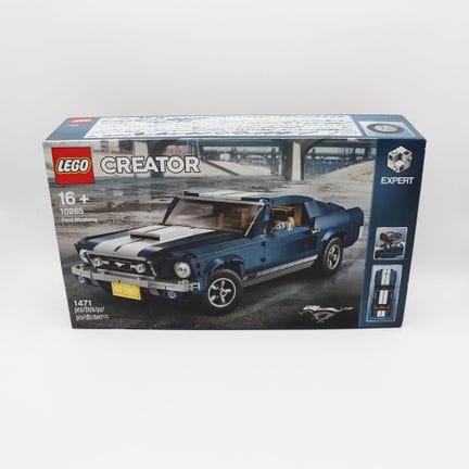LEGO 10265 – 2019 Ford Mustang   47.8 x 28.1 x 11.
