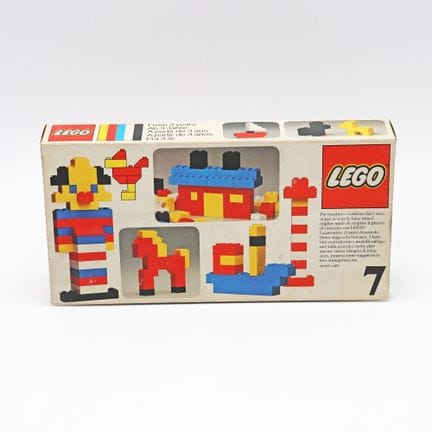 LEGO 7–2 – Coffret de construction universel 1979 