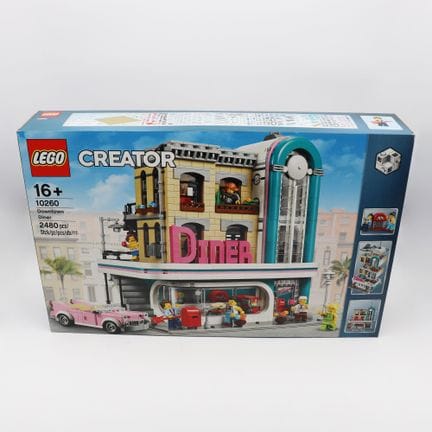 LEGO 10260 – Downtown Diner 2018   58 x 37.5 x 10 