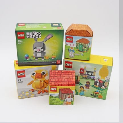 Collection LEGO de Pâques – Lot de cinq sets 2016 