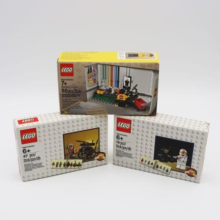Célébration des figurines LEGO – Lot de trois séri