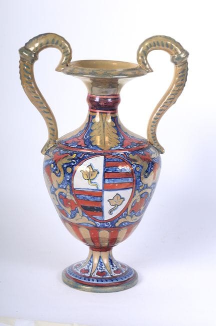 Amphora-Vase aus Glanzkeramik, zweite Hälfte des 2