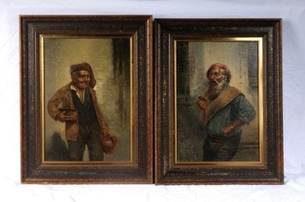 RAFFAELE FRIGGERIO

A couple of portraits of elder